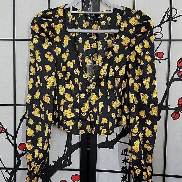 For Love and Lemons Elisa Long Sleeve Top - Picture 3 of 9